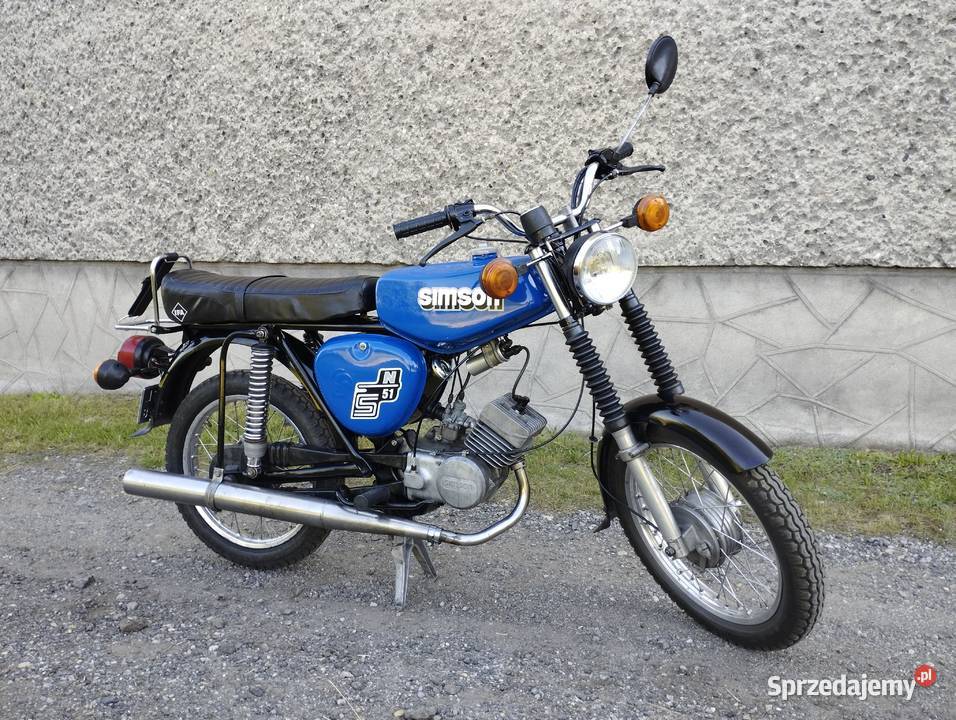 Motorower Simson s51 oryginał zarejestrowany