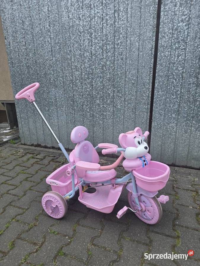 Rowerek 3 kołowy różowy dziecka Łódź