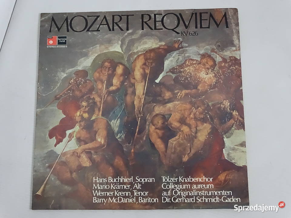 Płyta winylowa WA Mozart Requiem dmoll KV 626 Biłgoraj