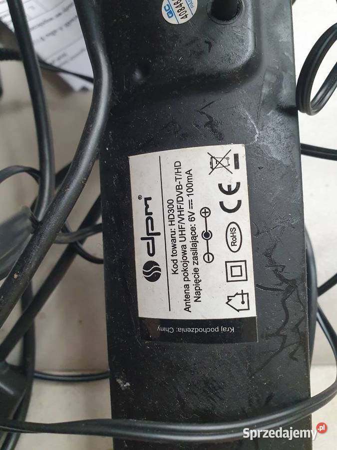 Antena TV do telewizora pokojowa DPM HD300 Warszawa