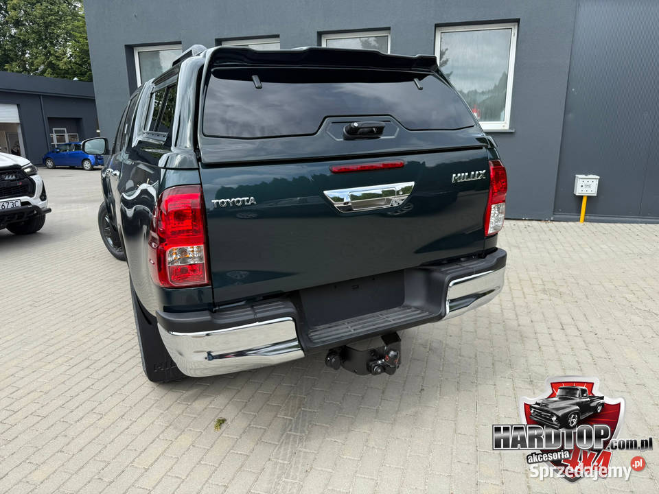 Zabudowa Toyota Hilux HARDTOP na pakę 2016 Szyby warmińsko-mazurskie Pasłęk