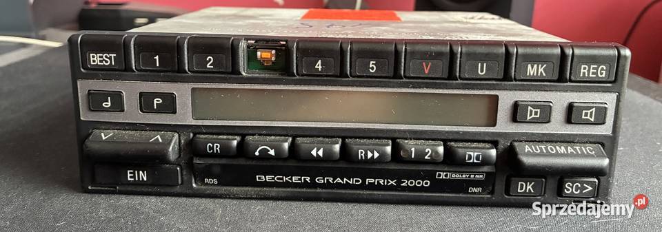 Radio Becker Grand Prix 2000 Mercedes W124 W140 Brzeg