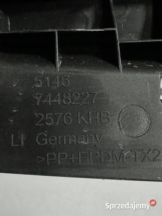 BMW F40 MOCOWANIE TYLNEJ PÓŁKI LEWE 7448227 Półki tylne