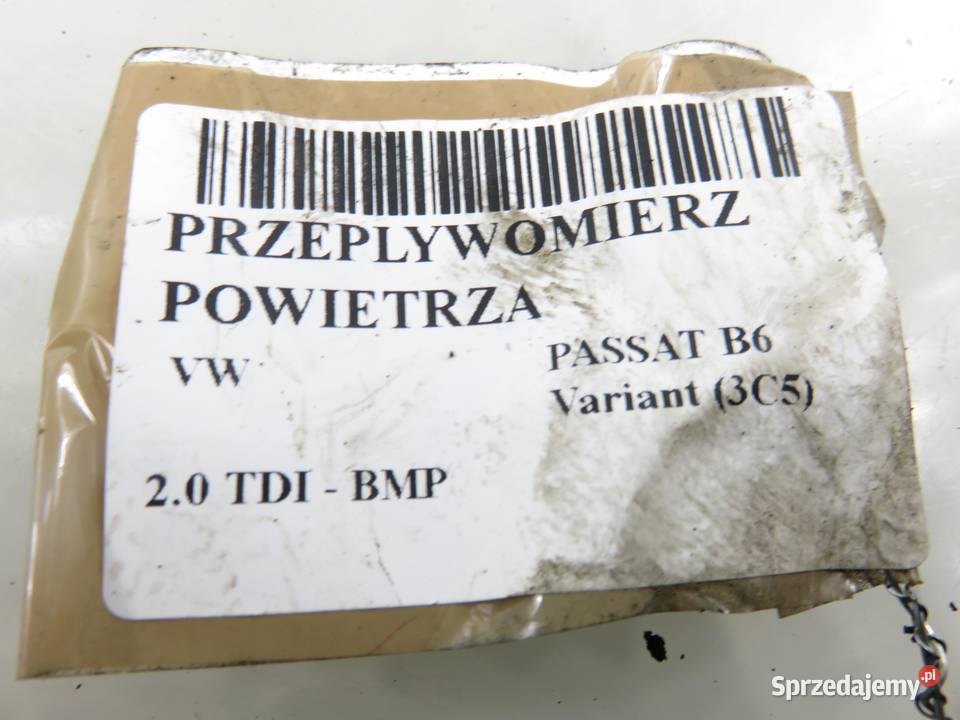 PRZEPŁYWOMIERZ VW PASSAT B6 20 TDI 722684180 małopolskie