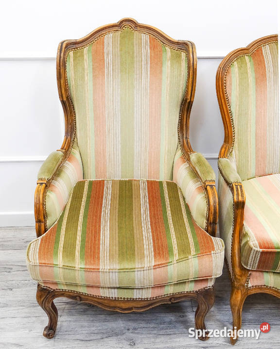 Tapicerowane Fotele Bukowe KOMPLET Fotel Ludwik Fotele Kalisz