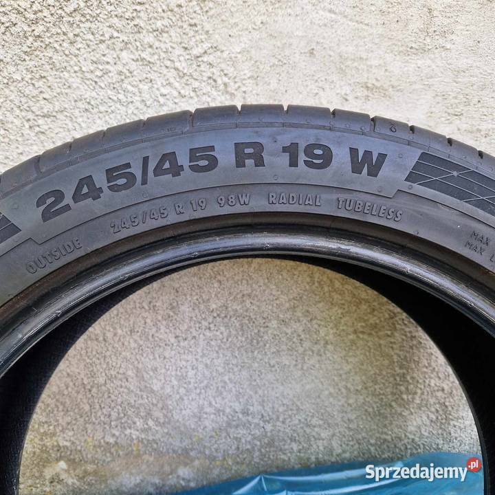 Opony Continental 24545 r19 lato Łódź