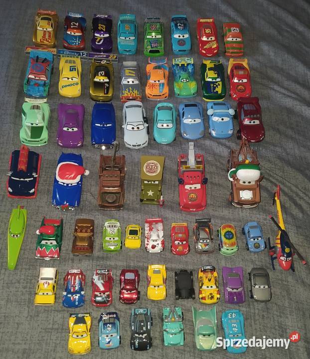 Disney Pixar Cars Auta Mattel 56 sztuk Mattel Gdańsk sprzedam