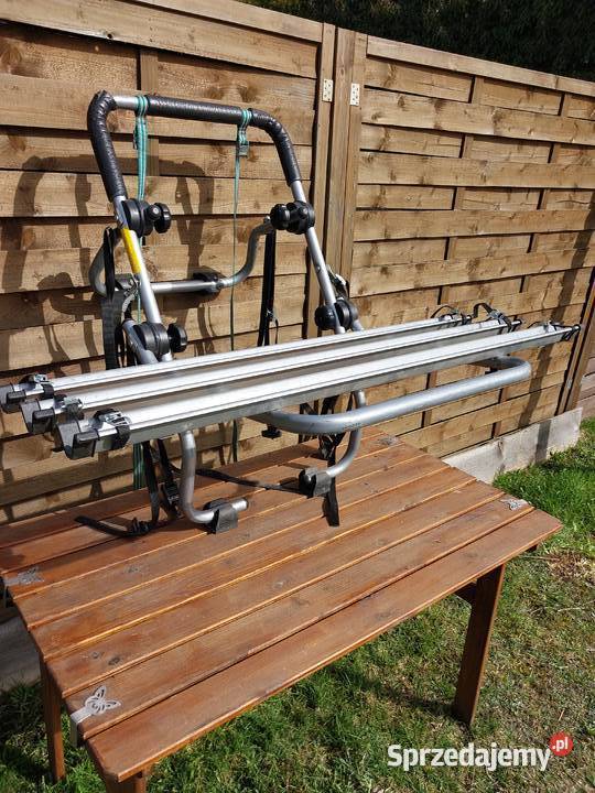 Bagażnik na 3 rowery na tylną klapę samochodu