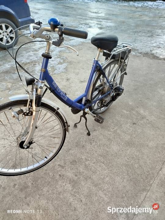 Saxonette Rower z silnikiem spalinowym Pojazdy elektryczne i spalinowe wielkopolskie Dąbie