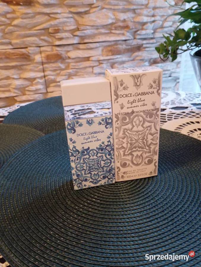 Dolce Gabbana light blue summer vibes Zakopane sprzedam