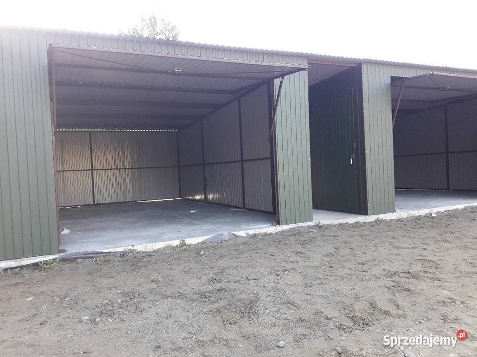 C2 Garaż Blaszany OtwartaWiata wysoka 9x10 Sprzedaż Zduńska Wola