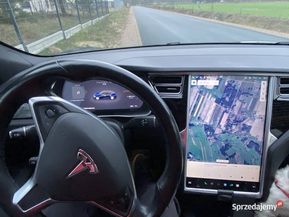 Tesla S 75 120 przebieg 2017 Model S Warszawa sprzedam