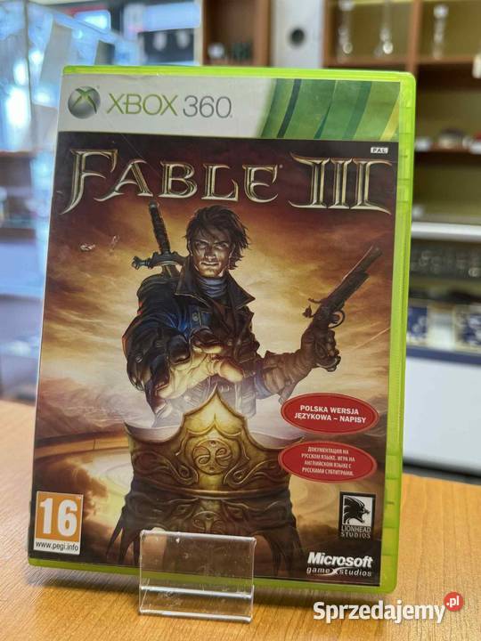 Gra Fable III Xbox 360 warmińsko-mazurskie Elbląg