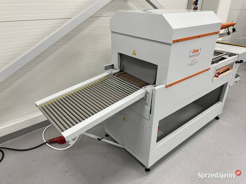 Zgrzewarka kątowa z tunelem obkurczającym DEM Radom sprzedam