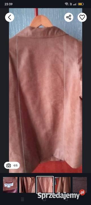 Płaszcz damski duży rozmiar Kowalec