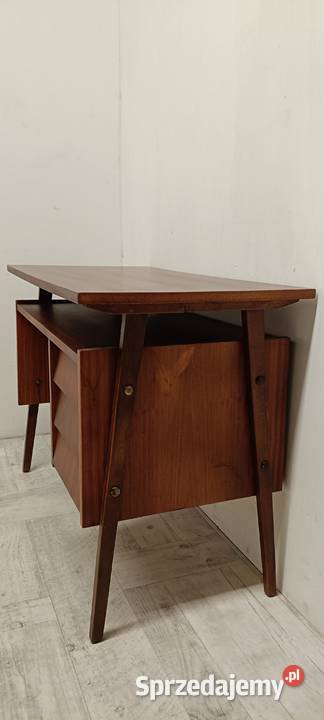 biurko prl Koronowo design stare machoń Puchała Radomsko