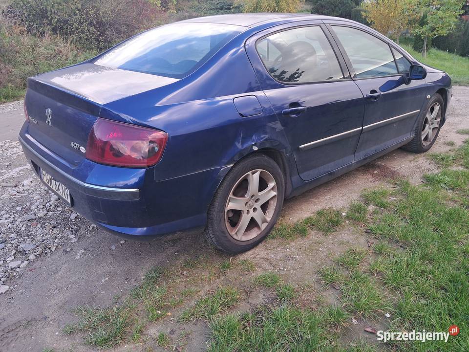 Peugeot 407 Sedan 20Hdi Do Stacji Demontażu zachodniopomorskie Szczecin