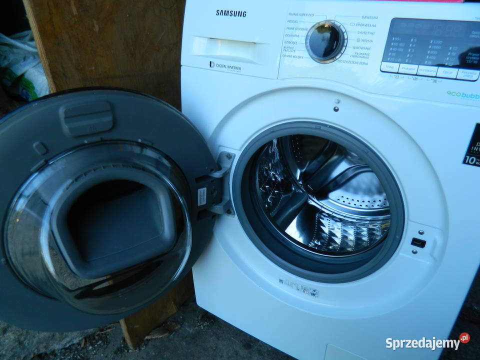 SPRZEDAM PRALKĘ SAMSUNG WW80K5210UW WYSOKI MODEL wolnostojące Biała sprzedam