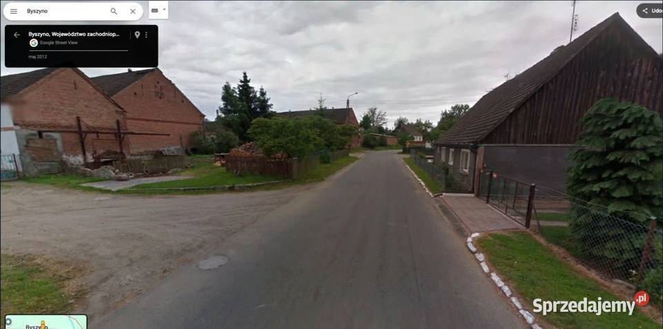 Działka budowlana nieopodal rzeki Byszyno