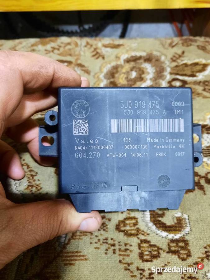 Sterownik parktronika 5J0 919 475 A pdc Skoda