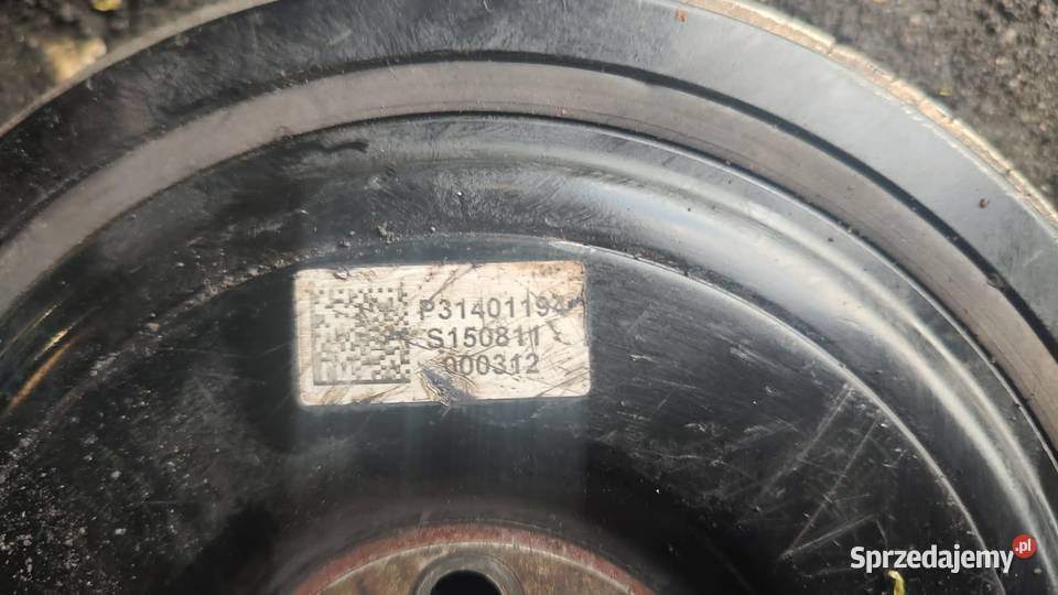 Koło pasowe 3140194 Volvo v60 I lift 20D s60 II wielkopolskie Książ Wielkopolski