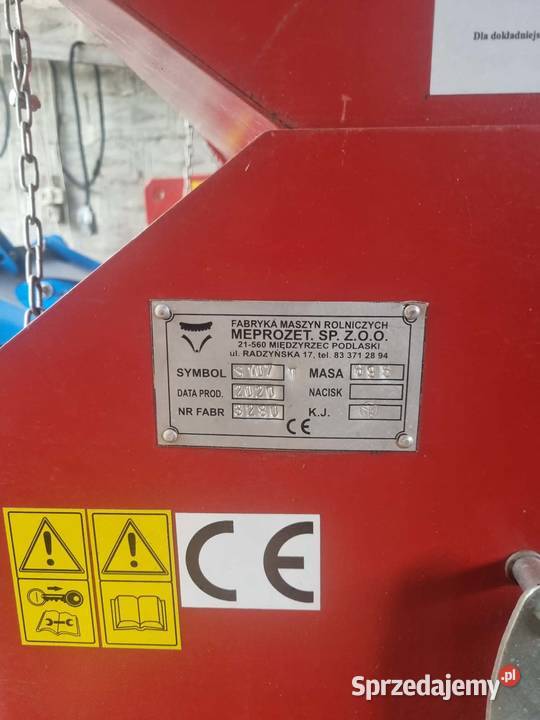 Siewnik zbożowy talerzowy 3m meprozet Warta