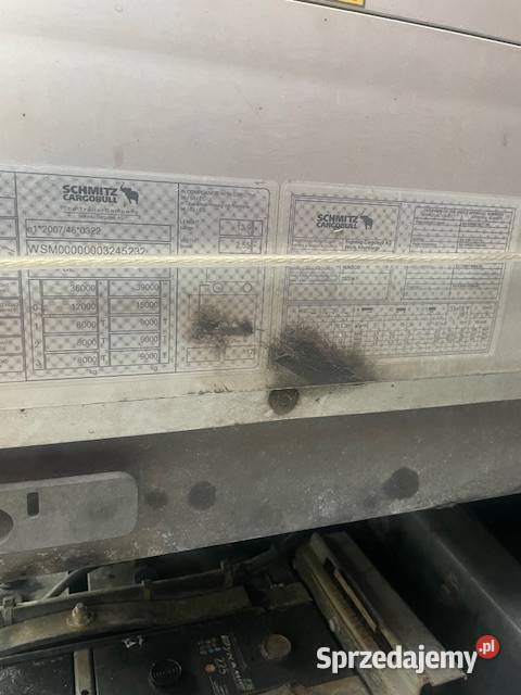 Naczepa schmitz więcej niż 2 zachodniopomorskie Wapnica