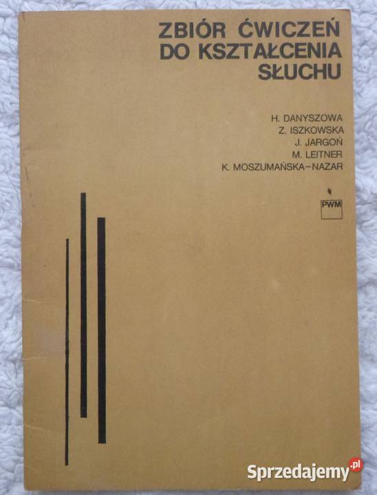 Materiały i zbiór ćwiczeń do kształcenia słuchu Warszawa