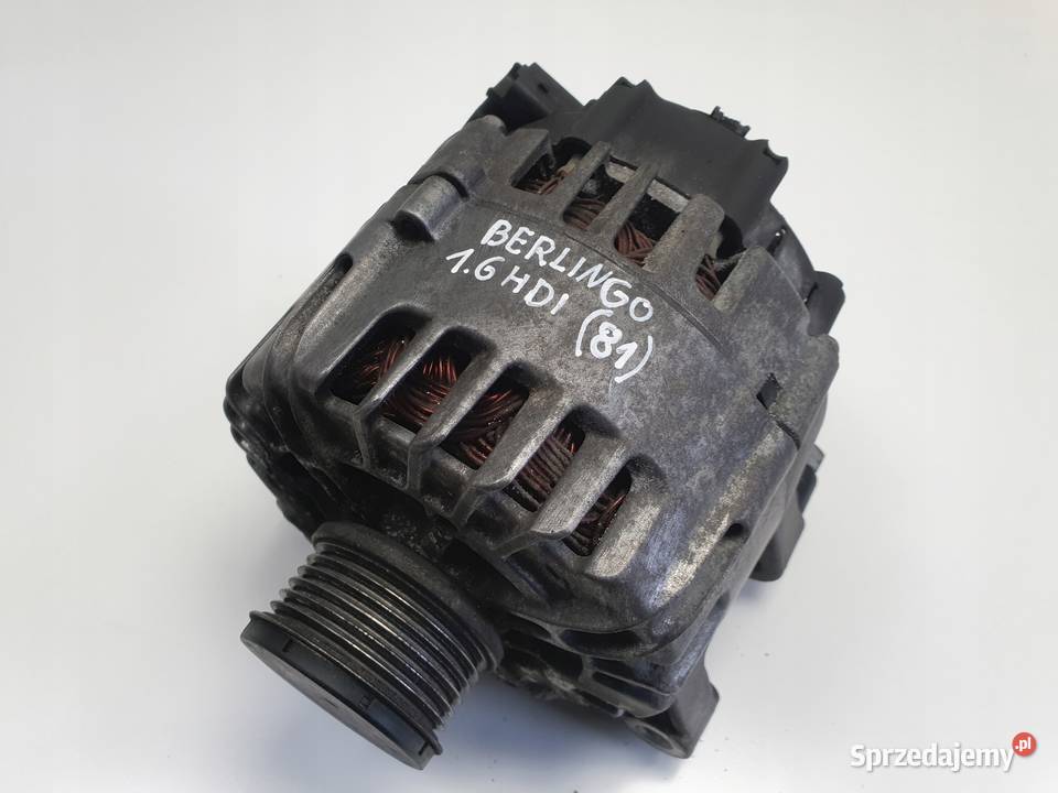 Citroen Berlingo II 16 HDI ALTERNATOR valeo Układ elektryczny silnika Janów