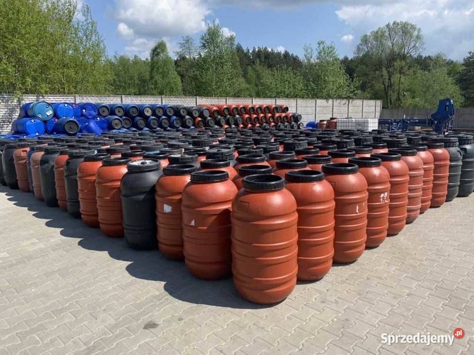 Beczki 220L Plastikowe Hurt Detal Transport Oświęcim