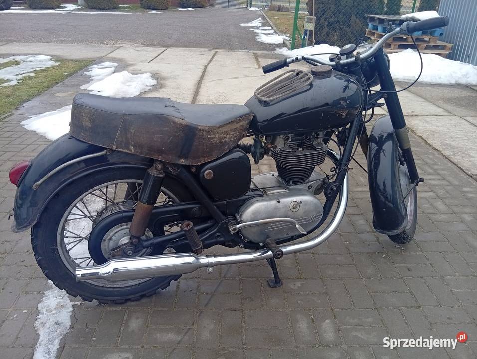 Junak M10 przejściówka 1961 Stan oryginalny Rok produkcji 1961 Junak Wojsławice