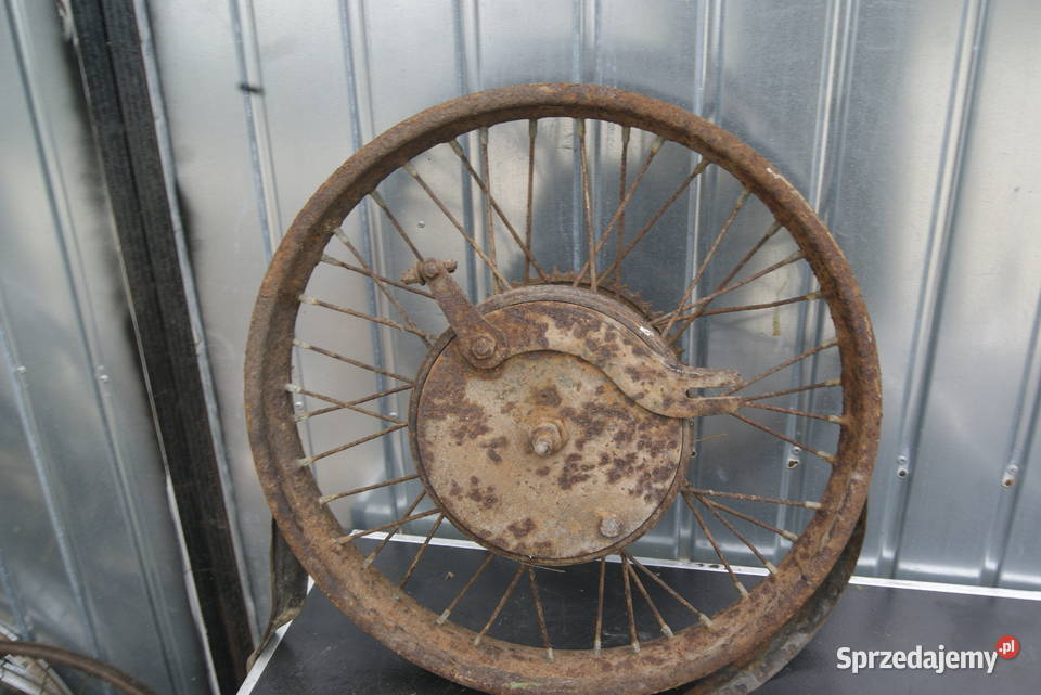 KOŁO TYŁ TRIUMPH VICTORIA TERROT AJS BSA NSU DKW Motoryzacja