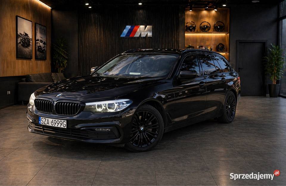 BMW Seria 5 520d Touring Sport Line przyciemniane szyby Zawiercie