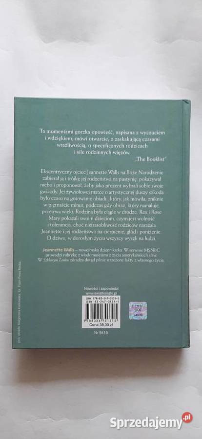 Szklany zamek Walls Jeannette