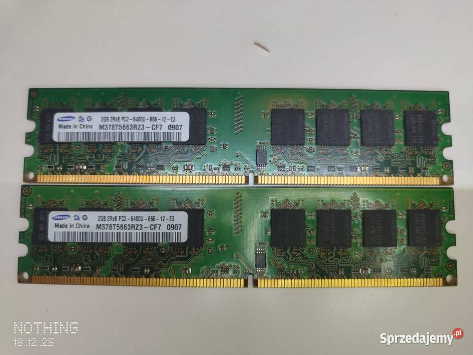 SAMSUNG 2GB6400U DDR2 Swarzędz