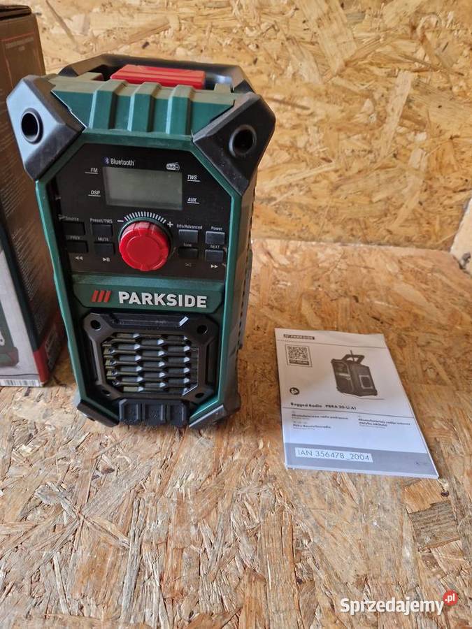 Akumulatorowe radio podręczne 20 V PARKSIDE PBRA Głogowa sprzedam