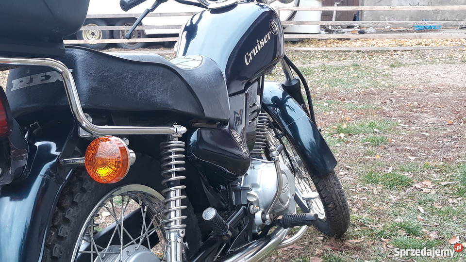 Niemiecki Motocykl Rex Cruiser 125 kat B 7000 nieuszkodzony Mieszkowice