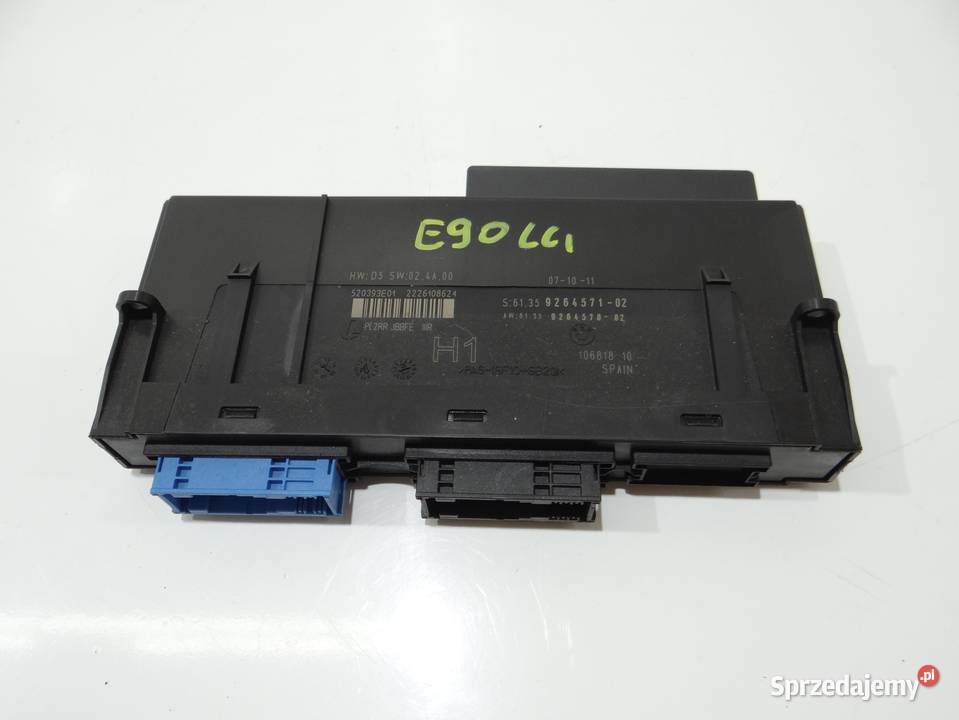 MODUŁ STEROWNIK KOMFORTU BMW E87 E90 LCI 9264571 Strzyżewice