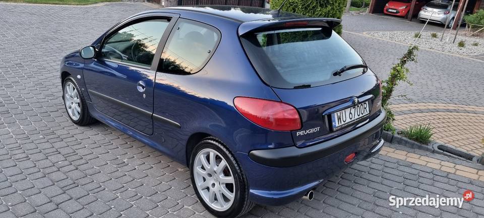 Peugeot 206 20 GTI ORYGINAŁ Okazja egzemplarz wielofunkcyjna kierownica Warszawa