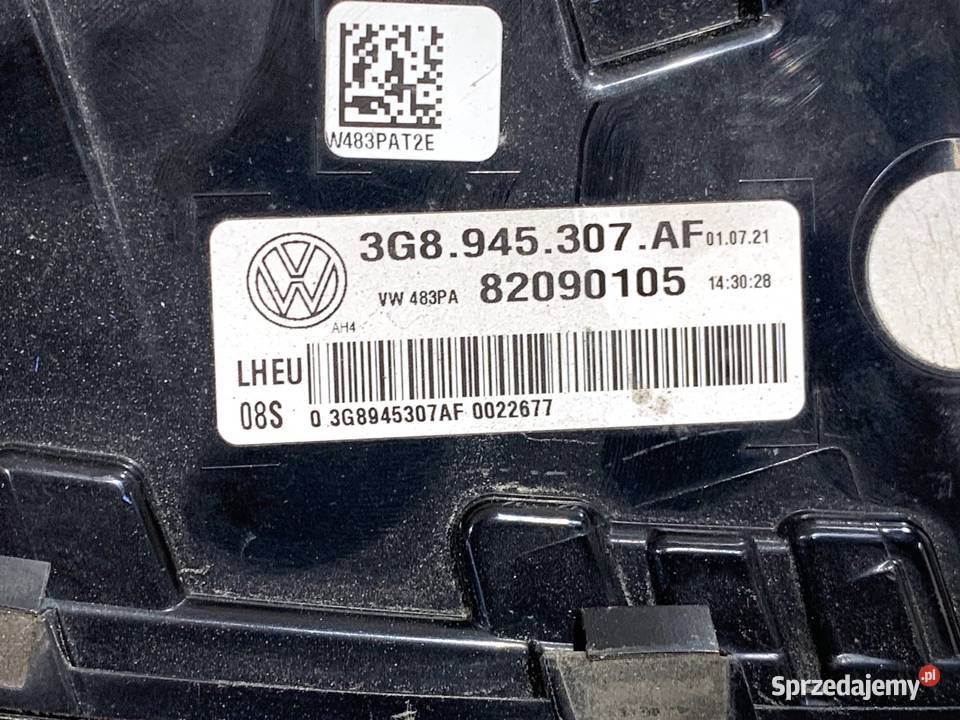LAMPA TYŁ LEWA WEWNĘTRZNA VW ARTEON 3G8945307AF podkarpackie sprzedam