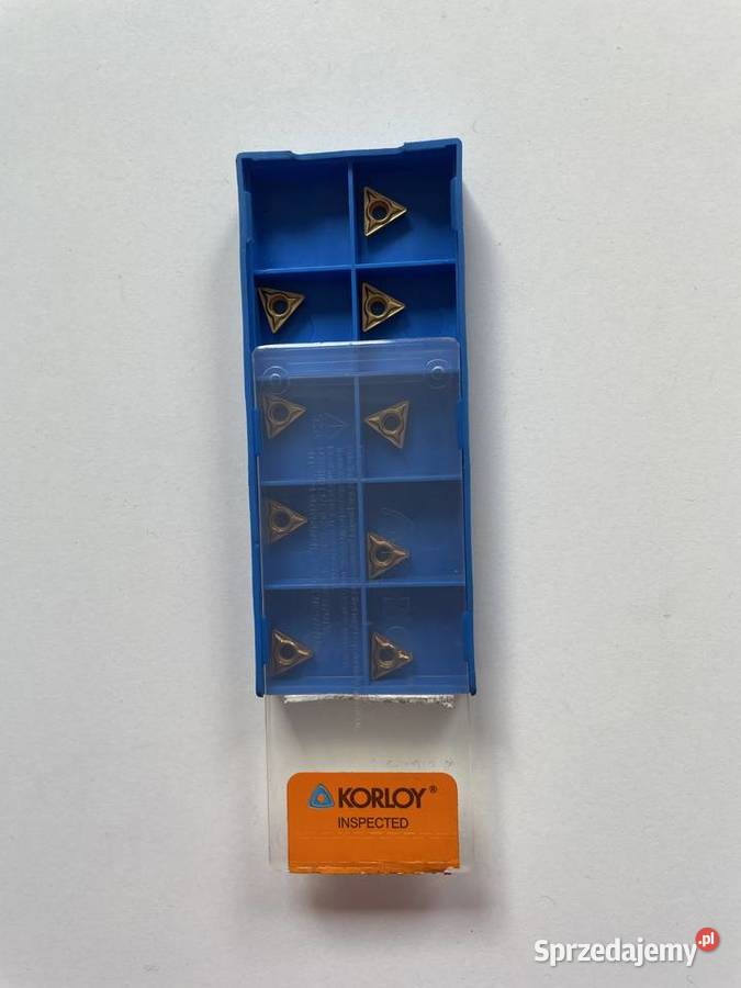 Płytki KORLOY TCMT090204C25 NC3230 Czarnożyły