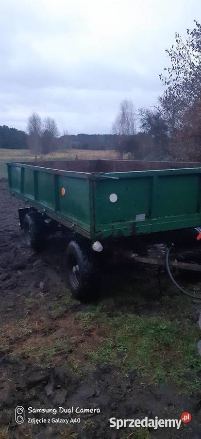 Przyczepa rolnicza wywrotka Autosan D45S nieuszkodzony Nowe Worowo sprzedam