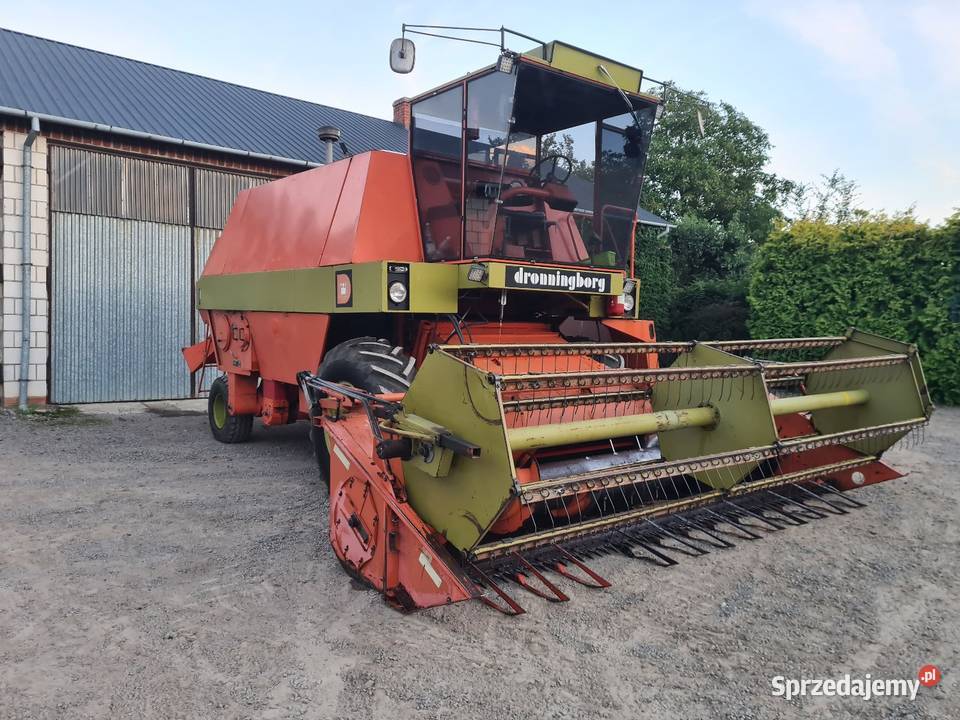 Dronningborg D7000 heder 427m rolnika trasporot Hydrostat Kombajny Łaszczów