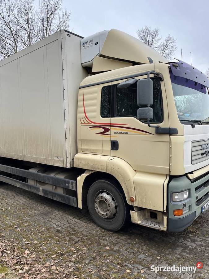 MAN TGA 18380 chłodnia 12000kg Gromada sprzedam