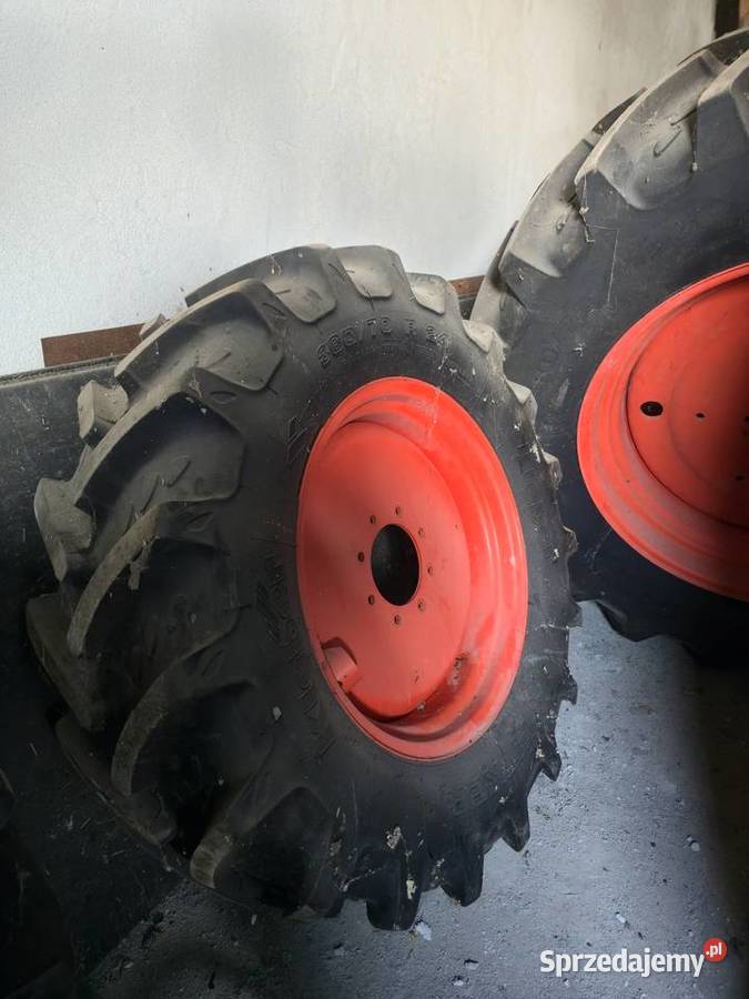 Koła rolnicze Kubota Kleber Fitker 36070 R 24 i Jastrzębiec