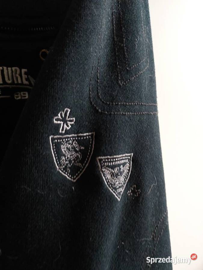 Bluza z kapturem czarna M Uniseks czarny Wrocław sprzedam