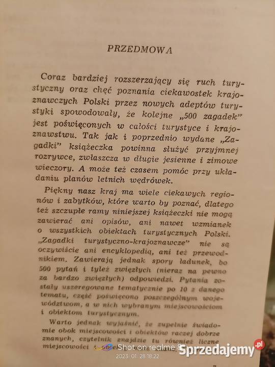 500 pięćset zagadek krajoznawczych książki miękka Warszawa sprzedam