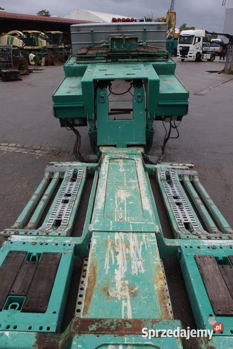 Naczepa do przewozu maszyn Tiefbet 3osiowa