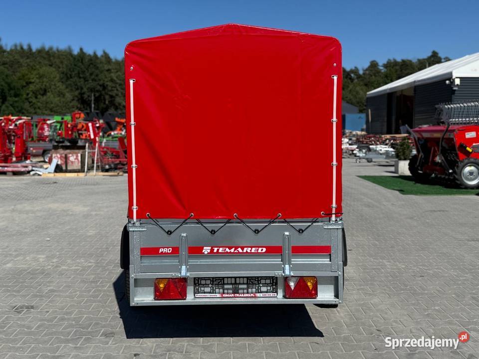 Przyczepa samochodowa TEMARED PRO 26122 DMC 750