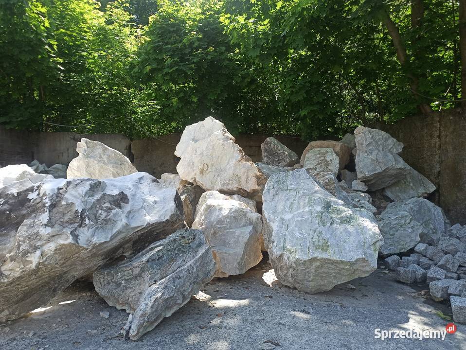 Głaz Pastelowy Jasny kamień duże Głazy Jasne Jaworzno sprzedam